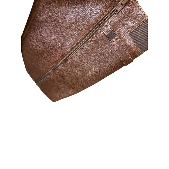 Naturalizer Size 5.5 Wide Calf Comfort N5 Brown Leather Riding Boots - Picture 12 of 13